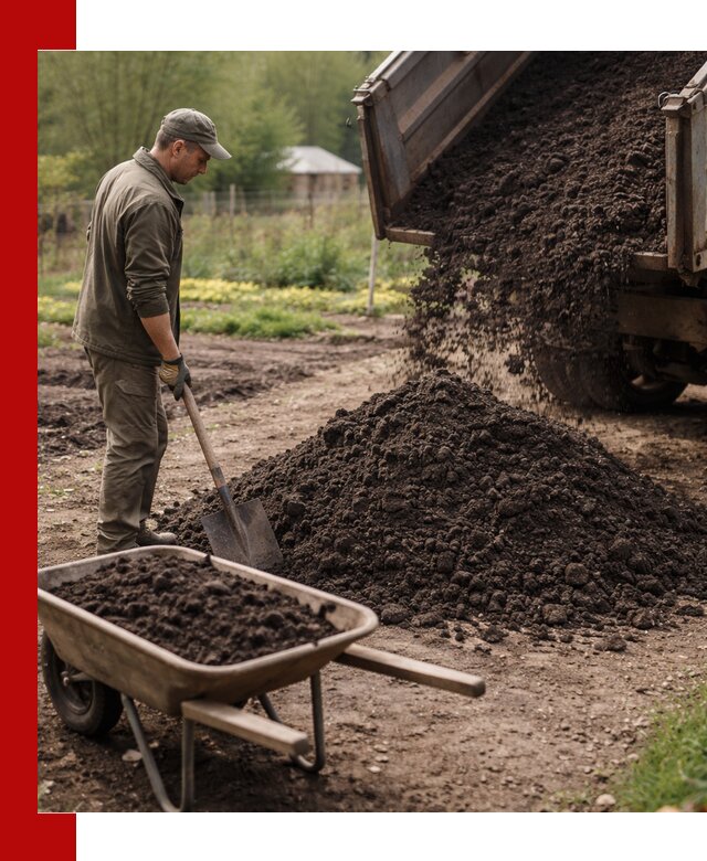 Доставка качественной земли для огорода в Лыткарине