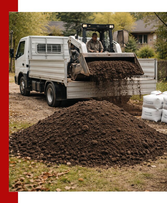 Доставка садовой земли в больших объёмах в Лыткарине