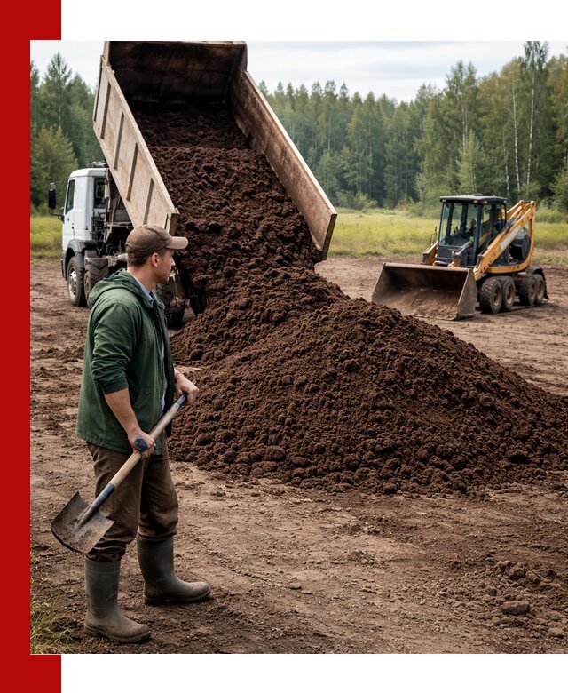 Купить верховой торф с доставкой в Лыткарине для садоводства и растений