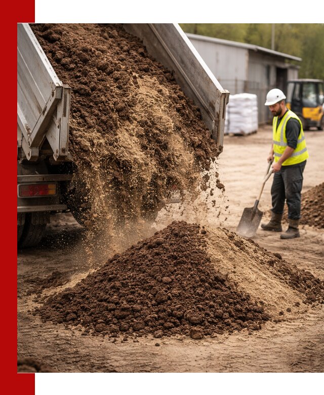 Доставка торфо-песчаной смеси в Лыткарине для строительства и озеленения