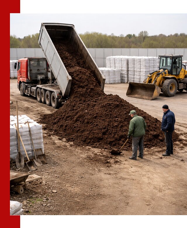 Доставка торфяных смесей оптом и в розницу в Лыткарине