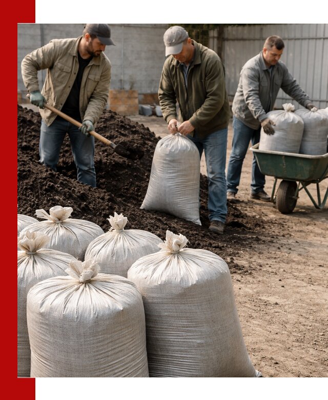 Купить чернозем в мешках с доставкой в Лыткарине