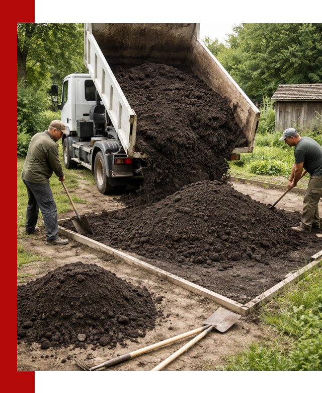 Купить чистый чернозем для огорода с доставкой в Лыткарине