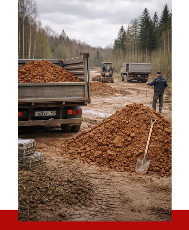 Глина и суглинки в Лыткарине от 4609 р. за куб | ПРОНЕРУДЛтк