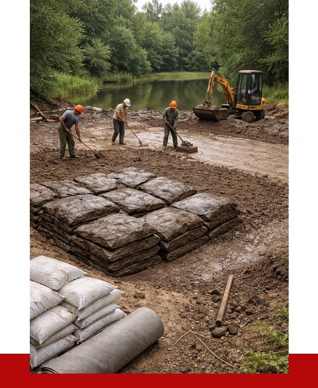 Купить глину для пруда в Лыткарине от 4609 р. с доставкой | ПРОНЕРУДЛтк