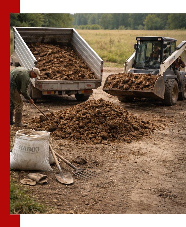 Доставка конского навоза в Лыткарине с разгрузкой и доставкой на объект