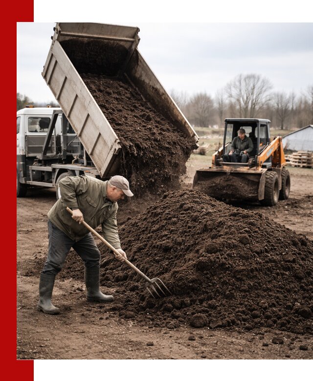 Доставка и продажа перегноя в Лыткарине быстро и дешево