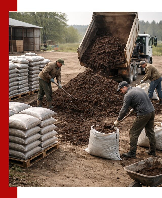 Доставка компоста оптом и в розницу в Лыткарине