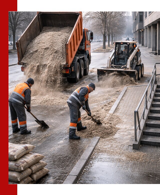Поставка противогололедных материалов в Лыткарине
