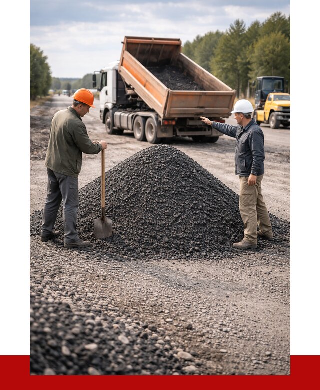 Купить асфальтовую крошку для дорог в Лыткарине от 4302 р. | ПРОНЕРУДЛтк