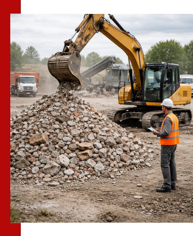 Доставка и вывоз строительного боя в Лыткарине
