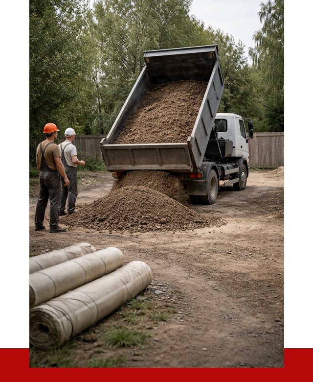 Доставка сыпучих материалов самосвалом в Лыткарино от 4302 р. | ПРОНЕРУДЛтк