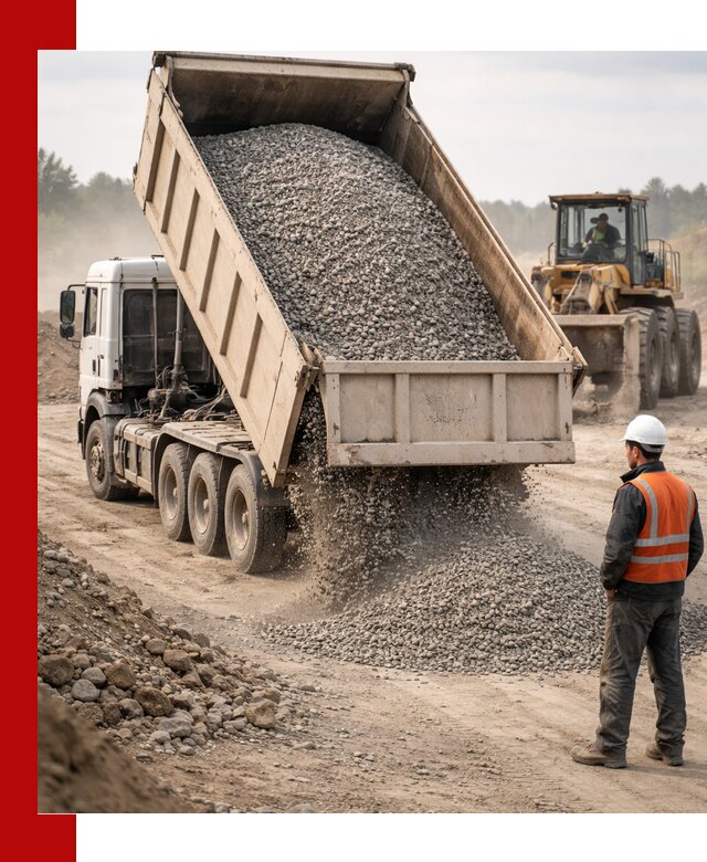 Доставка самосвалом 40 кубов цемента и сыпучих в Лыткарине