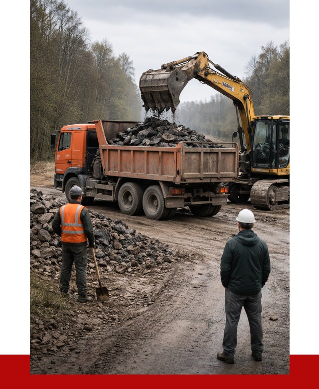 Вывоз асфальта в Лыткарине от 4609 р. самосвалом ПРОНЕРУДЛтк