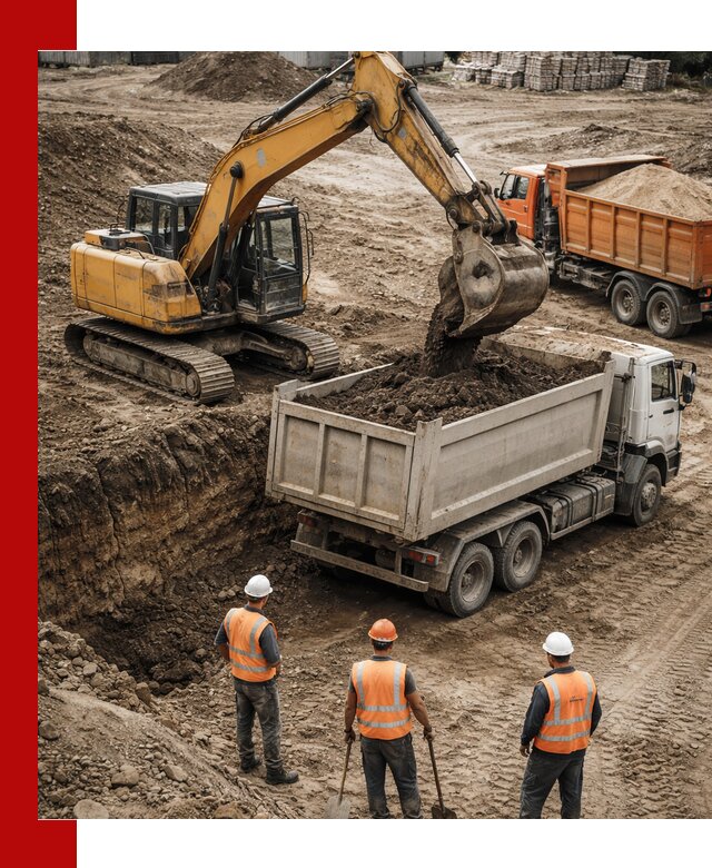 Разработка грунта для строительства и благоустройства в Лыткарине