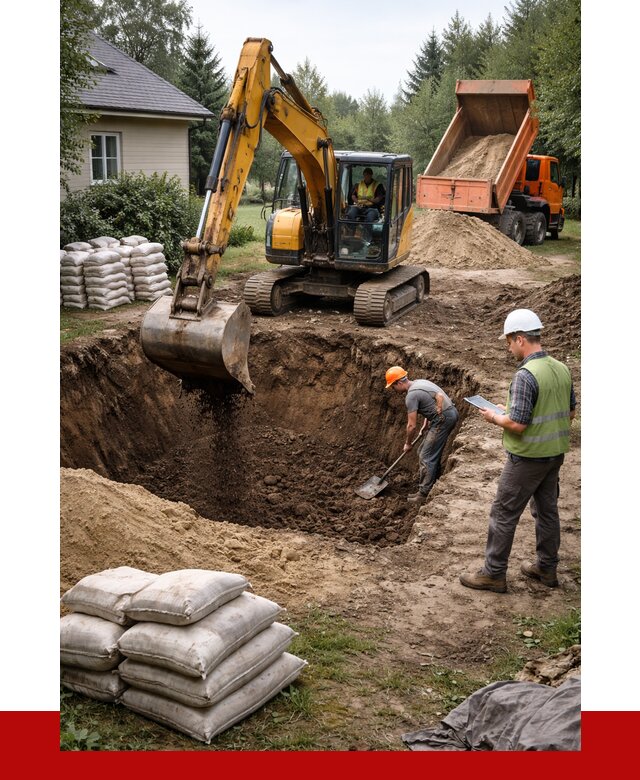 Рытье котлована в Лыткарине быстро от 4609 р. ПРОНЕРУДЛтк